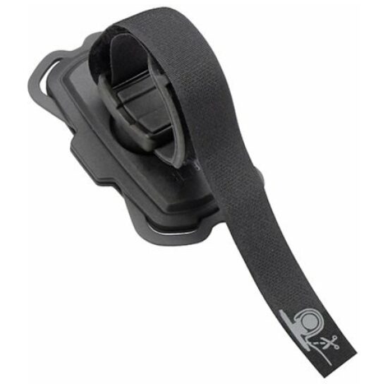 Klickfix Telefoonhouder KF Phonepad Loop univ klittenband tbv buisdiam.15-60mm Zwart - Afbeelding 3