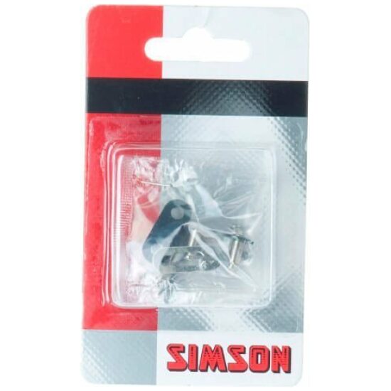 Simson Verbindingschakels 1/2 X 1/8 visje Black - Afbeelding 2