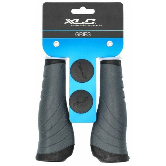 Xlc HANDVAT ERGO 135MM CF ZW/GRY STEL GRS04 Zwart/Grijs