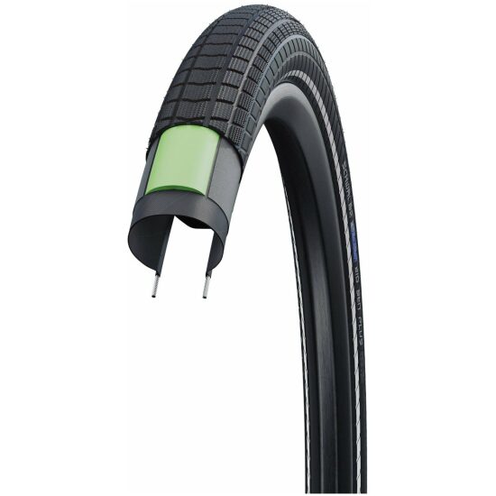 Schwalbe BUB 28X200 SC R BIG BEN PLUS GG DD ZW Zwart - Afbeelding 3