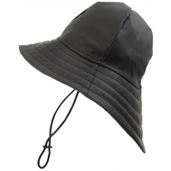 Agu Regenhoed Storm rain hat zwart S/M 52-56cm 43230403