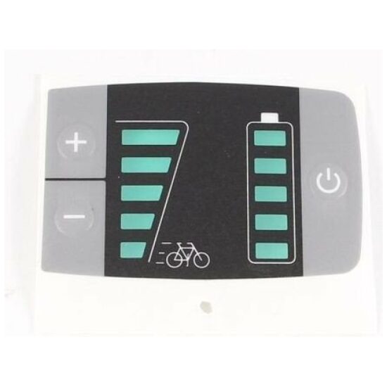 Accell Emotion Displaydeel Ebike bediening-sticker Acc EMotion entry level 24V Led 711528 Zwart/Grijs