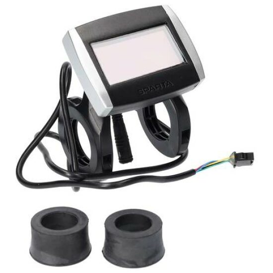 Emotion Comp.display Ebike Spa 36V Oled Molex C-serie V2 710399 Zwart/Zilver