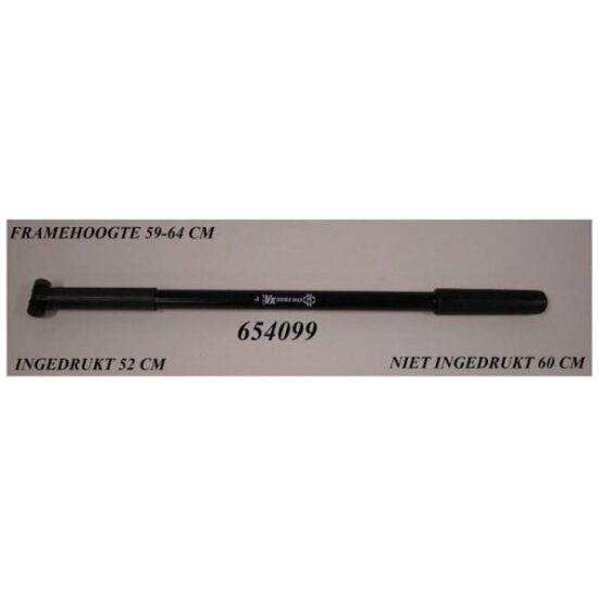 Sks POMP HAND VX 4 59/64 UNIV PVC ZWART