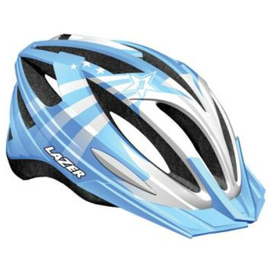 Lazer VALHELM SKOOT BLAUW/WIT UNISIZE KIND BLAUW / WIT