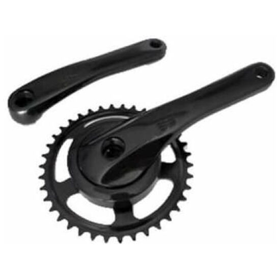 Gazelle Crankset 38T 170mm 3/32 GazLH alu z/stofkap 37131530050 Black